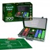 Set poker profesional Piatnik (Austria), 300 jetoane de cazinou (14 grame), 2 pachete carti de joc, 5 zaruri, buton dealer, cadou covoras Texas Hold'em Set poker profesional Piatnik (Austria), 300 jetoane de cazinou (14 grame), 2 pachete carti de joc, 5 zaruri, buton dealer, cadou covoras Texas Hold'em